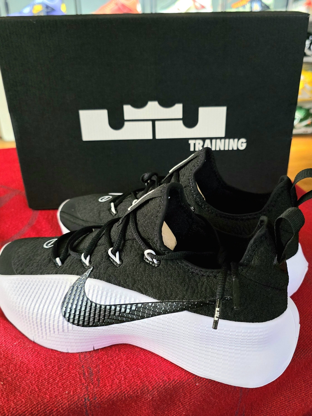 LEBRON TR 1 - BLACK  BLACK/WHITE TRAINING SNEAKER - KJ6151007